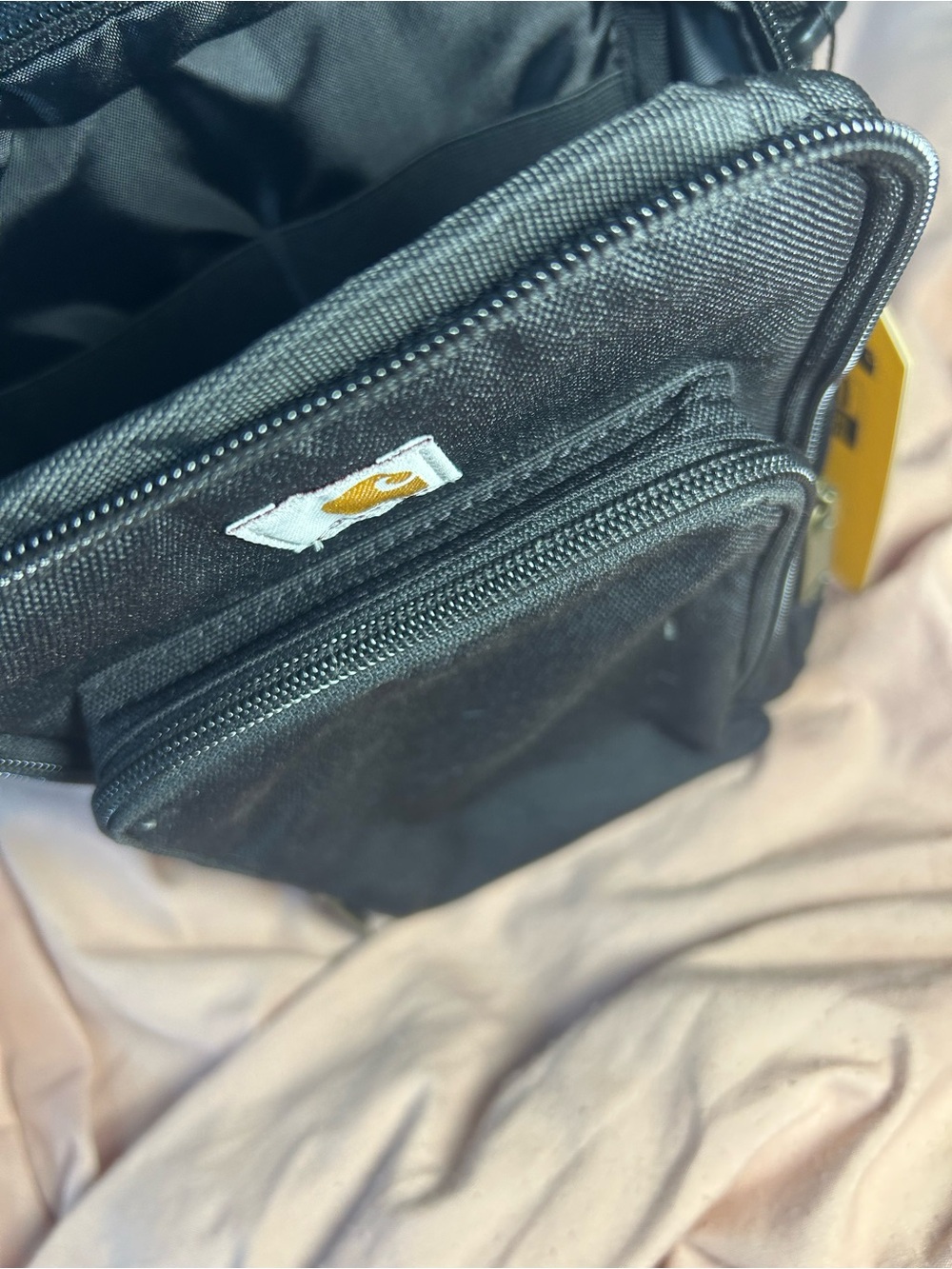Carhartt Black Crossbody Zip Bag - CompactShoulder Bag - Picture 8 of 9
